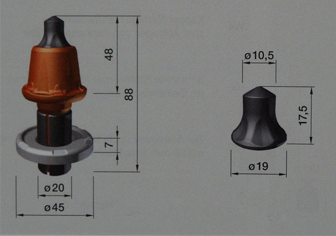 W6/20 bit with part No. 2308098