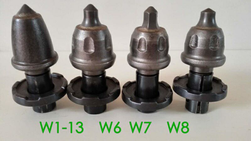 Round shank road milling teeth