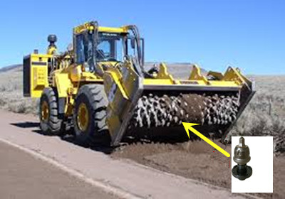 Pick for road milling machine