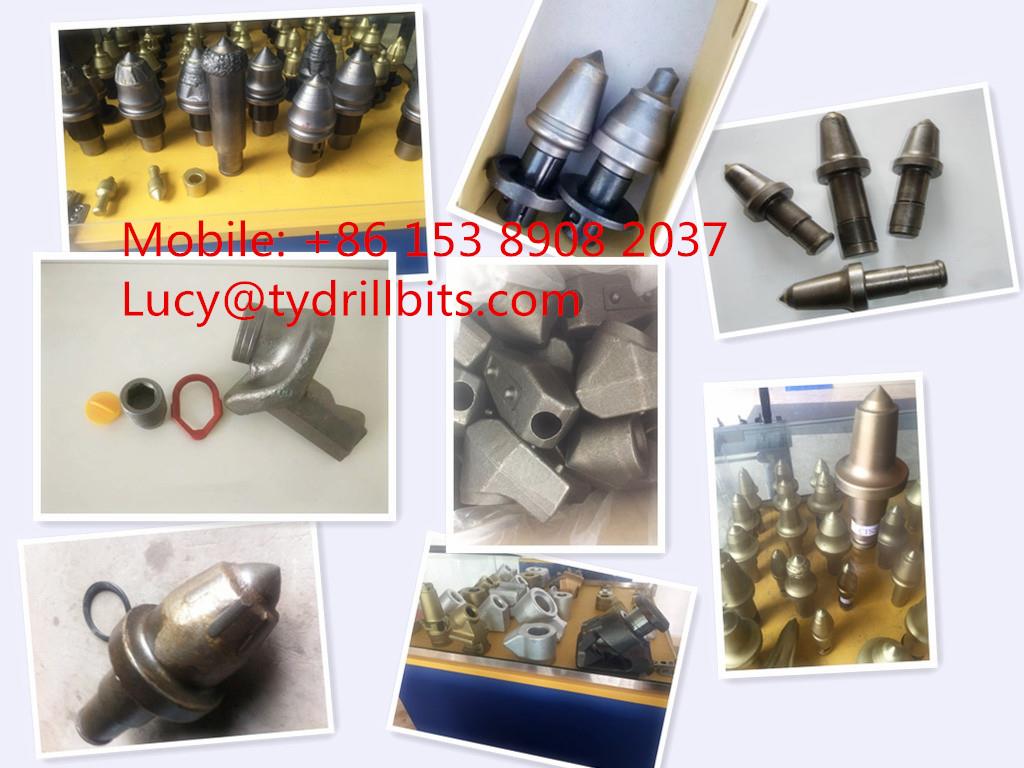 Carbide tips cutter teeth for mining.jpg