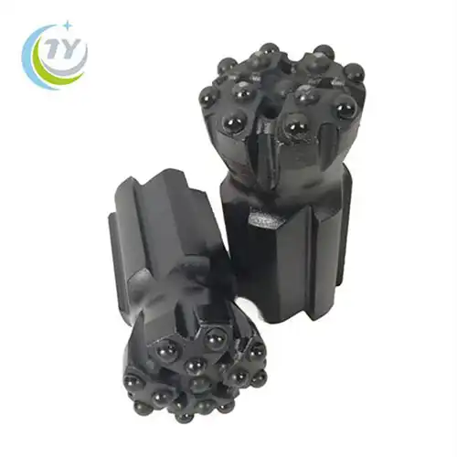 Drop Center Retrac Thread Button Bit For Rock Drilling