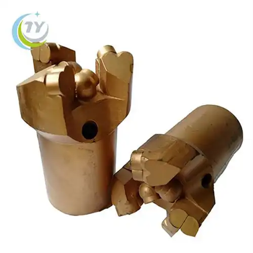75mm Non Core PDC Drag Bit For Water Well Drilling